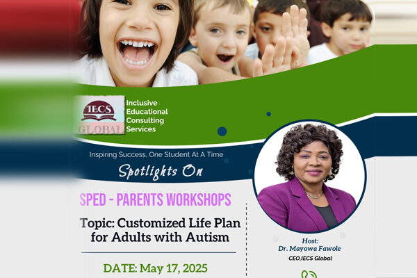 Customized Life Plan for Adults with Autism